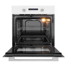 Шкаф духовой газовый с электрическим грилем Maunfeld MOGM703W, встраиваемый