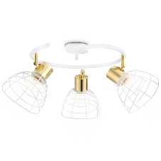 Светильник Ambrella light TR8605/3 WH/GD белый/золото E27*3 max 40W D325*230
