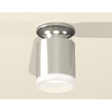 Светильник Ambrella Light XS6305043 PSL/FR серебро полированное/белый матовый MR16 GU5.3 (N6903, C6305, N6245)