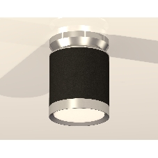 Светильник Ambrella Light XS8142025 SBK/PSL черный песок/серебро полированное GX53 (N8904, C8142, N8118)