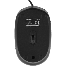 Мышь проводная Defender Alpha MB-507 черный, 1000 dpi, USB, кнопки - 3