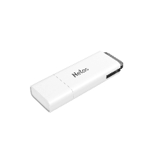 Флешка USB Netac U185 (NT03U185N-064G-20WH), 64Gb, USB 2.0, R/W 25/10, белый/серый