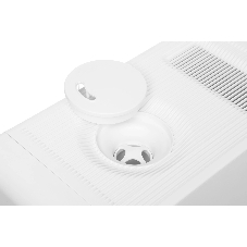 Увлажнитель воздуха Royal Clima VOLPE RUH-VP270/6.5E-WT белый, 30 м², 6.5 л, ультразвуковой, производительность 270 мл/ч, гигростат, ароматизация, управление по Wi-Fi (SmartLife), пульт ДУ