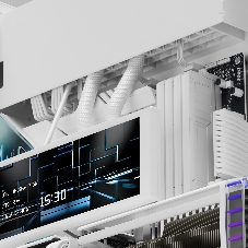Корпус без блока питания Thermalright A70, Midi-Tower, TG, no fans, 2xUSB-A 3.0, 1xUSB Type-C, ATX, mATX, mITX White