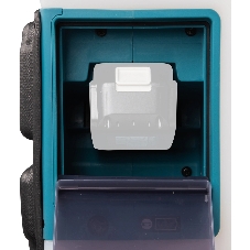 Опрыскиватель Makita DUS158Z ранц. 15л бирюзовый/белый