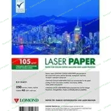 Фотобумага Lomond двусторонняя глянцевая, для лазерной печати, 105 г/м2, А3/250л.