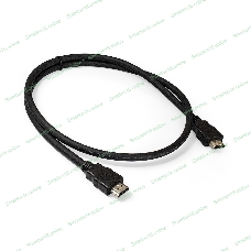 Кабель HDMI Exegate EX287729RUS EX-CC-HDMI2-1.0 (19M/19M, v2.0, 1м, 4K UHD, Ethernet, позолоченные контакты)