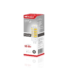 Лампа светодиодная Rexant капсульного типа JD-CORN G4 230 В 5,5 Вт 4000 K нейтральный свет (поликарбонат)
