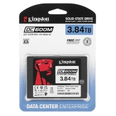 Накопитель SSD Kingston SSD DC600M, 3840Gb, SATA III, 2.5