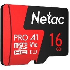 Флеш карта Netac MicroSD P500 Extreme Pro 16Gb, Retail version card only