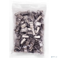 Коннектор RJ-45 Filum FL-NA-PLUG5E-6 5E кат., 8p8c, экран, 30 мкм, универсальный, для одножильного и многожильного кабеля, уп/100 шт