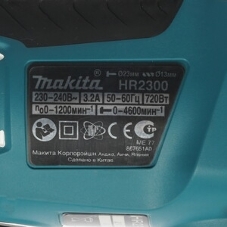Перфоратор Makita HR2300, SDS-plus, 720 Вт, 2,3 Дж, от сети