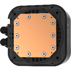 Система жидкостного охлаждения Deepcool LQ360 Ultra ARGb Soc-AM5/AM4/1200/1700/1851 черный 4-pin 38.71dB Al LCD 350W 1840gr Ret (R-LQ360-BKASMC-G-1)