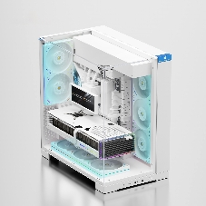 Корпус без блока питания Thermalright A70, Midi-Tower, TG, no fans, 2xUSB-A 3.0, 1xUSB Type-C, ATX, mATX, mITX White