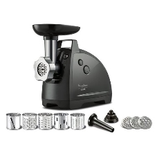 Мясорубка электрическая Moulinex ME684832, 2000Вт черный