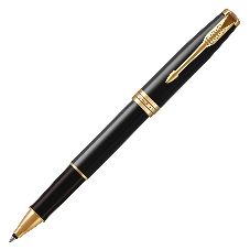 Ручка роллер Parker Sonnet Core T530 (CW1931496) LaqBlack GT F черн. черн. подар.кор.