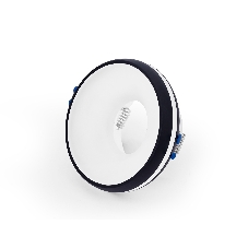 Светильник Ambrella light TN3322 SBK/FR черный песок/белый матовый GU5.3 D95*40