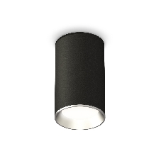 Светильник Ambrella Light XS6323003 SBK/PSL черный песок/серебро полированное MR16 GU5.3 (C6323, N6104)