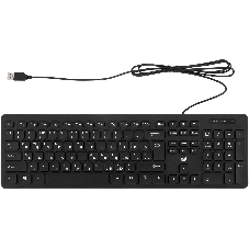 Клавиатура проводная Oklick K733, USB, черный