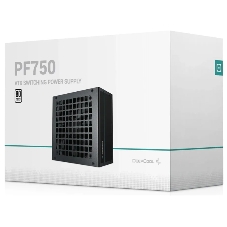 Блок питания Deepcool GAMERSTORM PF750X (ATX 2.52, 750W, PWM 120mm fan, Active PFC+DC to DC, 80+ BRONZE) RET