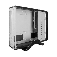 Компьютерный корпус ExeGate EX268690RUS Компьютерный корпус MiniITX ExeGate MI-207 Black, miniITX/mATX, (M400, 80мм), 2хUSB, Audio