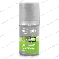 Чистящий набор (салфетки + гель) Cactus CS-S3004E для экранов и оптики 1 шт 18x18 см 200 мл