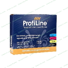 Комплект ун-ных чернил для принтеров HP/Lexmark, Black/Cyan/Magenta/Yellow 4x40 мл водн ProfiLine