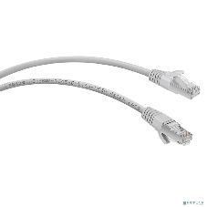 Шнур коммутационный Cabeus, кат. 6A, экр., S/FTP, RJ45/RJ45, LSZH, AWG26, 3м, серый