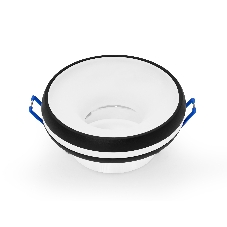 Светильник Ambrella light TN3322 SBK/FR черный песок/белый матовый GU5.3 D95*40
