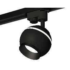 Светильник Ambrella light XT1102002 SBK/PBK черный песок/черный полированный GU5.3 LED 3W 4200K (A2521, C1102, N7031)