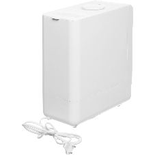 Увлажнитель воздуха Royal Clima VOLPE RUH-VP270/6.5E-WT белый, 30 м², 6.5 л, ультразвуковой, производительность 270 мл/ч, гигростат, ароматизация, управление по Wi-Fi (SmartLife), пульт ДУ