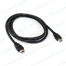 Кабель HDMI ExeGate EX287730RUS EX-CC-HDMI2-1.8 (19M/19M, v2.0, 1,8м, 4K UHD, Ethernet, позолоченные контакты)