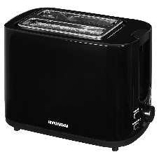 Тостер Hyundai HYT-3501 черный, 900 Вт, 2 слота