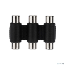 Переходник Rexant 3 гнезда RCA - 3 гнезда RCA