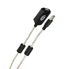 Кабель VCOM VUS7049-15M Кабель-адаптер USB2.0-repeater, удлинительный активный Am-->Af 15м