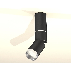 Светильник Ambrella Light XM6313100 SBK/PSL черный песок/серебро полированное MR16 GU5.3 (C6323, A2060, A2221, C6313, N6132)