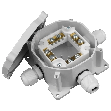 Распределительная коробка Bylectrica Рапред. коробка IP67 с клемн. колод., Ø76х44 мм, 4 ввода (КМ-230)