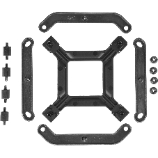 Устройство охлаждения(кулер) PcCooler RT500 TC Soc-AM5/AM4/1200/1700/1851 черный 4-pin 32dB Al+Cu 240W Ret (RT500TC-BKNWYX-GL)