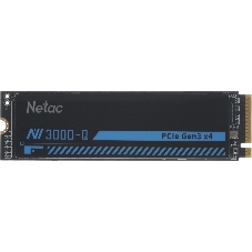 Накопитель SSD Netac NV3000 512Gb M.2 2280, PCI-E 3.0 x4, 3D NAND, 3000/1200MBs, NVMe, heatsink