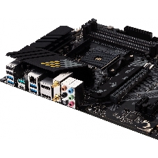 Материнская плата ASUS TUF GAMING B550-PLUS WIFI II, AM4, AMD B550, 4xDDR4, 6xSATA, 2xM.2, 1xPCI-E 3.0 x16, 1xPCI-E 4.0 x16, 3xPCI-E x1, 1xDP, 1xHDMI, 1x 2.5Gb LAN, 2xUSB-A 3.2 Gen 1, 1xUSB-A 3.2 Gen 2, 1xUSB-C 3.2 Gen 2, 3x3.5 мм, 7.1, ATX