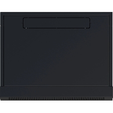 Шкаф коммутационный NTSS (NTSS-W6U6060GS-BL) настенный 6U 570x600 мм пер. дв. стекл 60 кг черный 19.5 кг