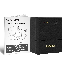 Источник бесперебойного питания ExeGate Power NB-2000.LED.AVR.8C13 (2000VA/1200W, LED, AVR, 8*C13, батарея 12V 9Ah - 2 шт., металлический корпус, Black)