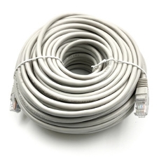 Патч-корд Buro UTP-5E-30M-G-LSZH серый UTP cat.5e RJ-45 (m)-RJ-45 (m) 30м