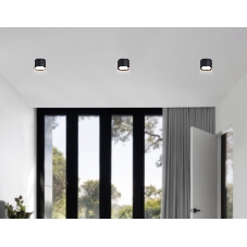 Светильник Ambrella light TN5359 BK черный GX53 D82*60