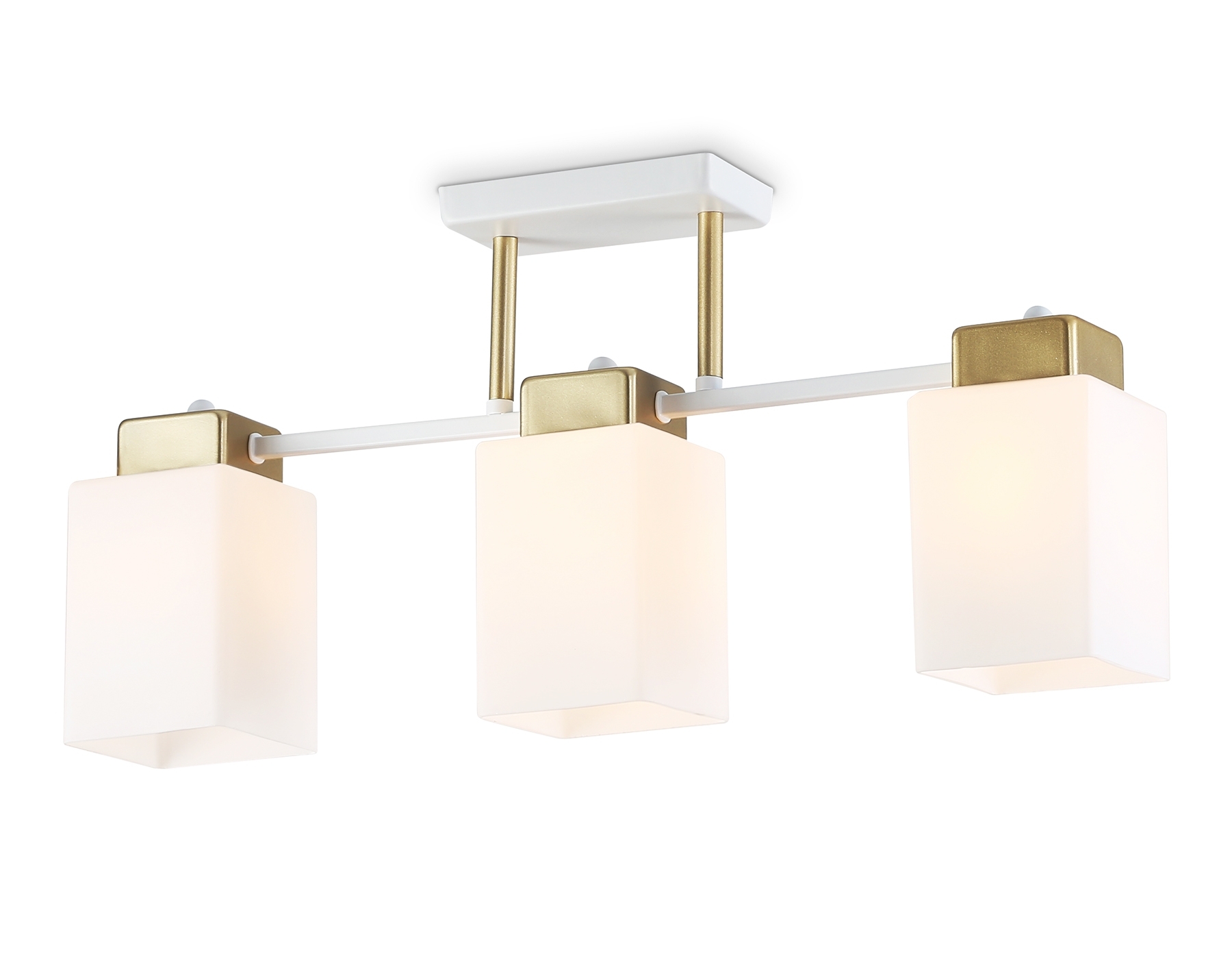 Светильник Ambrella light TR303045/3 WH/GD белый/золото E27/3 max 60W 540*100*270