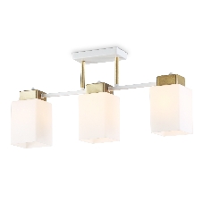 Светильник Ambrella light TR303045/3 WH/GD белый/золото E27/3 max 60W 540*100*270