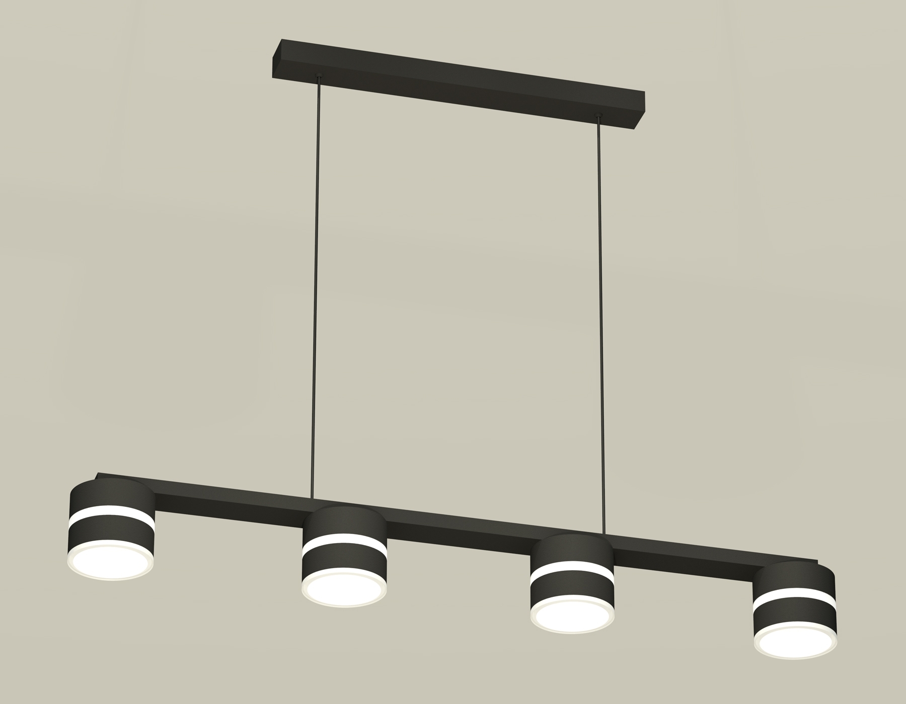 Светильник Ambrella light XB9152203/4 SBK/FR черный песок/белый матовый GX53 (C9152, N8445)
