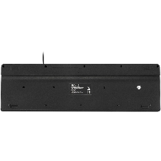 Клавиатура проводная Oklick K733, USB, черный