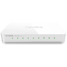 Коммутатор D-Link DGS-1008A/F1A, 8×1 Гбит/с, неуправляемый