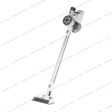 Пылесос вертикальный Galaxy Line GL 6295 белый/серый, питание от аккумулятора, 30 Вт, уборка сухая, пылесборник 0.7 л, работа от АКБ max - 40 мин